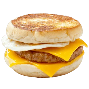 Sausage-Cheese-English-Muffin