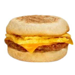 Sausage-Egg-Cheese-English-Muffin