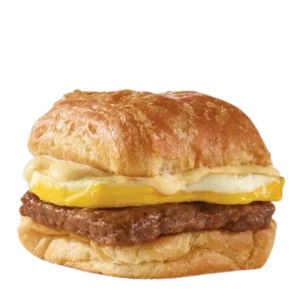 Sausage-Egg-Swiss-Croissant